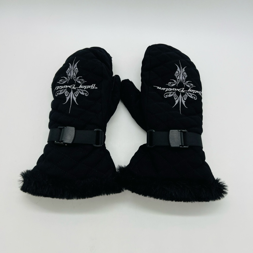 Harley-Davidson Women’s Black Quilted Gloves Size XS